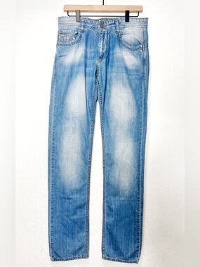 Burberry London Jeans 32x34 Light Wash Nova Check Denim Vintage Y2K Designer